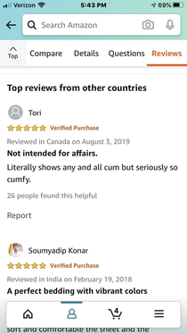 Helpful bedding review