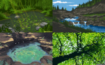 Here are  pixel art animations to celebrate Earth Day lt