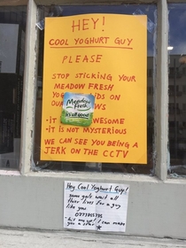 Hey Cool Yoghurt Guy