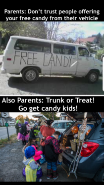Hey kids Want some free candy
