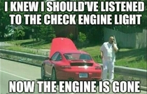 Hey my engine is missing