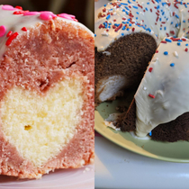 Hidden Heart Bundt Cake