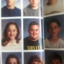 High school picture of Chumlee from Pawn Stars