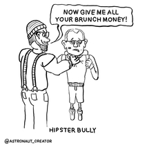 Hipster bully