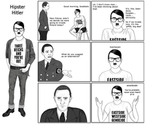 Hipster hitler