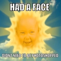 Hipster telletubies sun