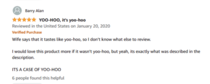 His wife made him write this Amazon review