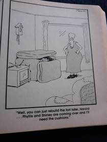 His wife ruining his fun