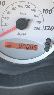 Hit an important mileage milestone today