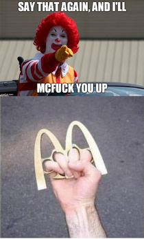 Hit ya right in the mcface