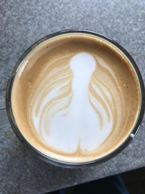 Hmmm I dont think the local coffee shops barista was having a good day