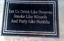 hobbits do party