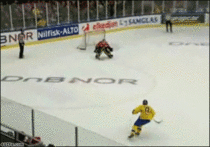 Hockey shootout floater