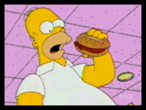 Homer Simpson Krusty Burger Addiction