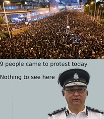 Hong Kong police cant count