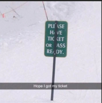 Hope I got my ticket