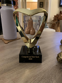 Hospitalized for testicular pain earlier this year- all okay- the family really outdid themselves to commemorate the year