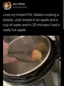 Hot apple