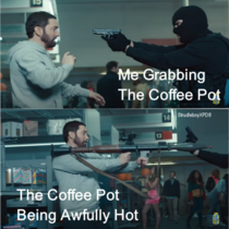 Hot Coffee Pot