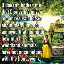 Housework Disney style