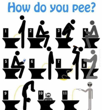 How do you pee