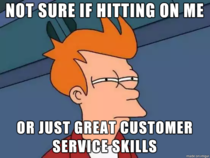 How every single person thinks when dealing with good customer service