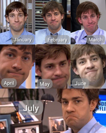 How  has been progressing via Jim faces