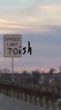 How I read speed limit signs