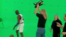 How Michael Jordan shot the basketball scenes in Space Jam