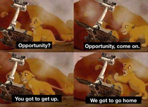 How NASA must of felt when Opportunity didnt respond