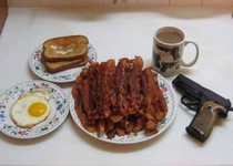 How other countries think Americans eat their breakfast