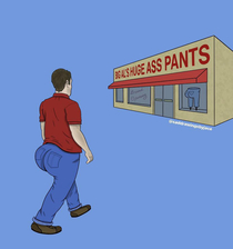 How pants shopping feels