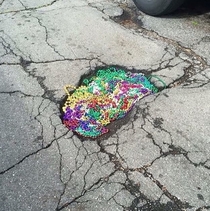 How potholes are fixed in New Orleans