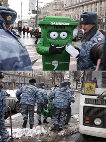 How Russian deals with Greenpeace activists