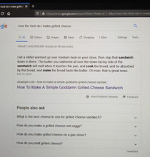 How the fuck do I make a grilled cheese