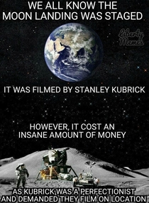 How the moon landing was staged