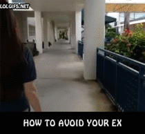 How to avoid your ex