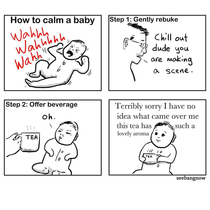 How to calm a baby