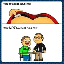 How to Cheat on a Test