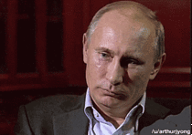 How to cheer up a grumpy Putin
