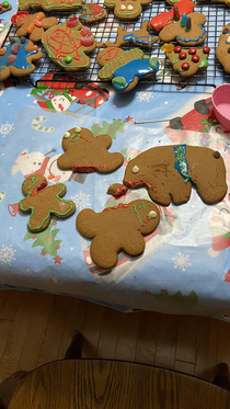 How to decorate broken cookies entitled hunting in reverse