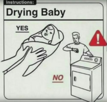 How to Dry baby