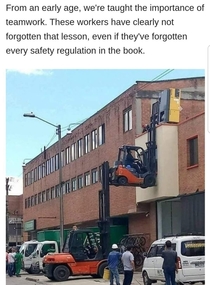 How to fork lift
