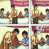How to get first place in a science fair caw caw