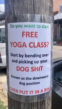 How to get free Yoga class 