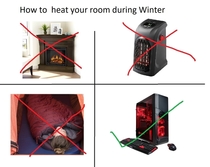 How to Heat your Room during Winter