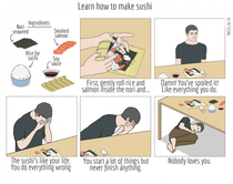 How to make proper sushi
