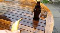 How to open a beer bottle with a banana