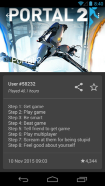 How to play Portal