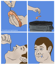 How to properly eat shrimp